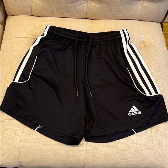 adidas Pants - Adidas Sz XS Squad Shorts Black climalite